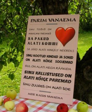 Kingitus parimale vanaemale