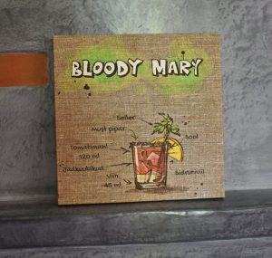 Lõuend “Bloody Mary”